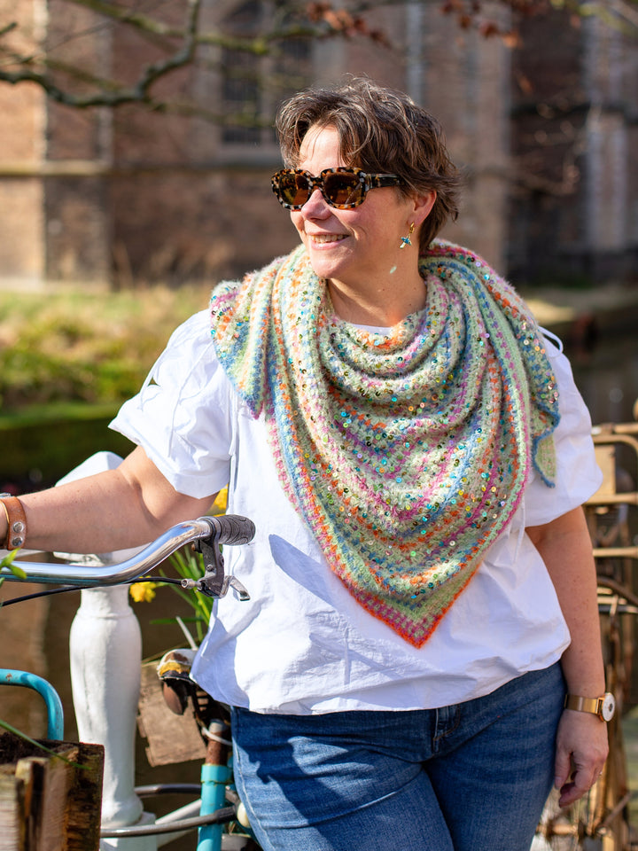 Haakpakket Spring Sparkle stola