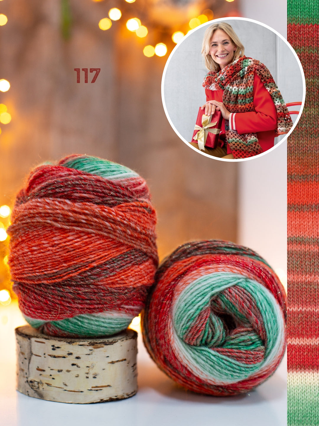 Haakpakket Christmas Edition sjaal