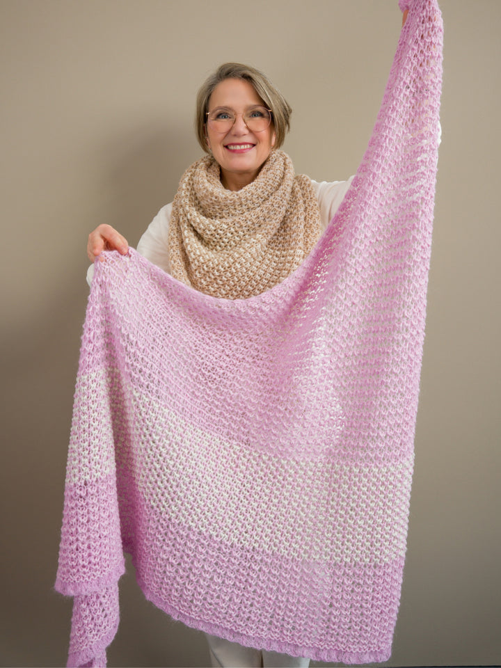 Breipakket Tulipan stola - Tanja Steinbach