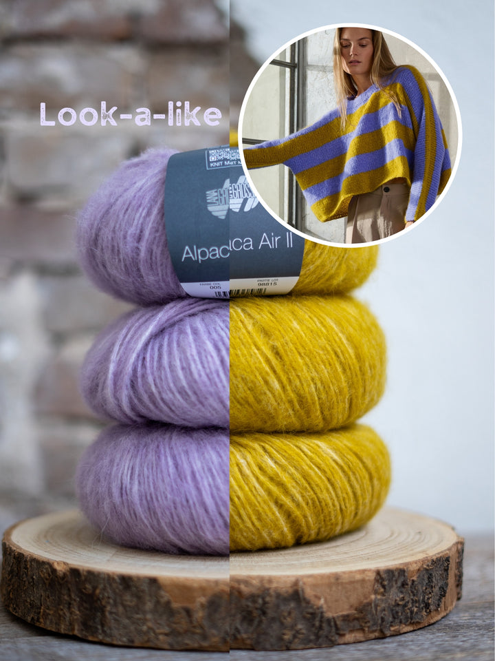Breipakket Alpaca Air II korte strepentrui
