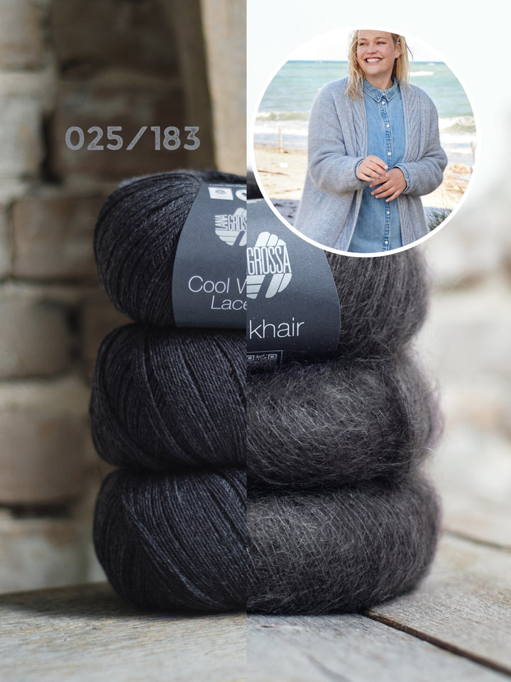 Breipakket Cool Wool Lace Silkhair vest