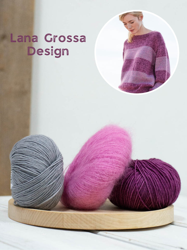 Breipakket Cool Wool Vintage Silkhair strepentrui