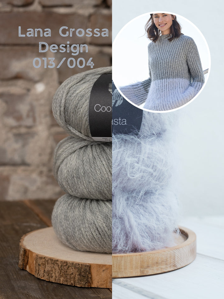 Breipakket Basta Cool Merino trui in patentsteek