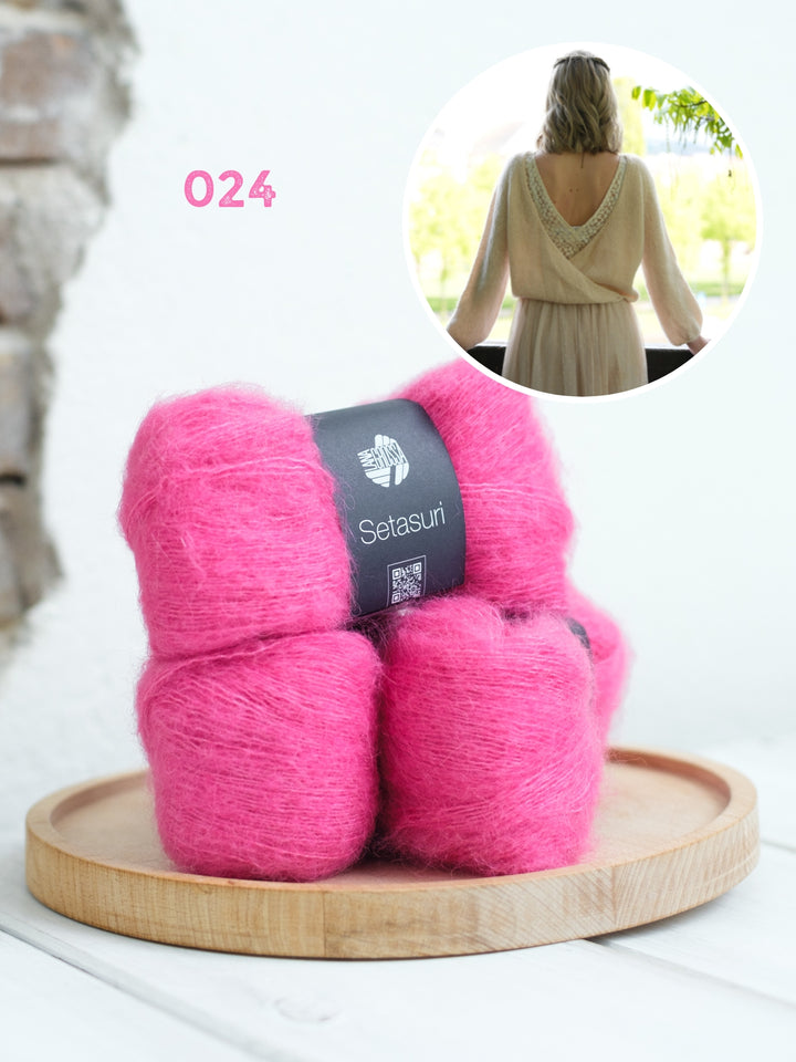 Breipakket Camille Sweater - Kolibri by Johanna