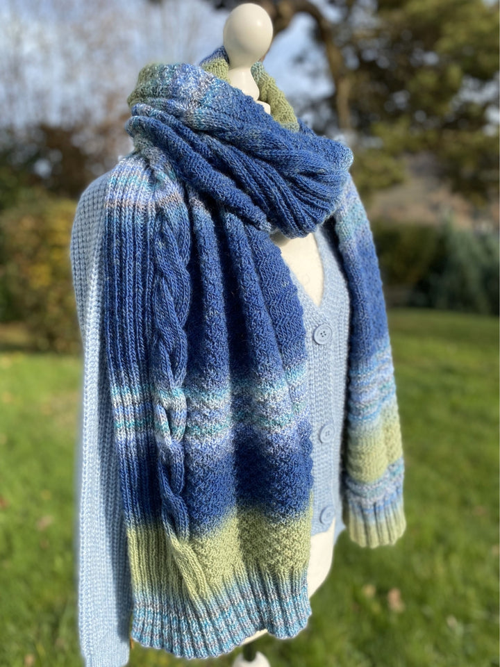 Breipakket Lizas Maya scarf