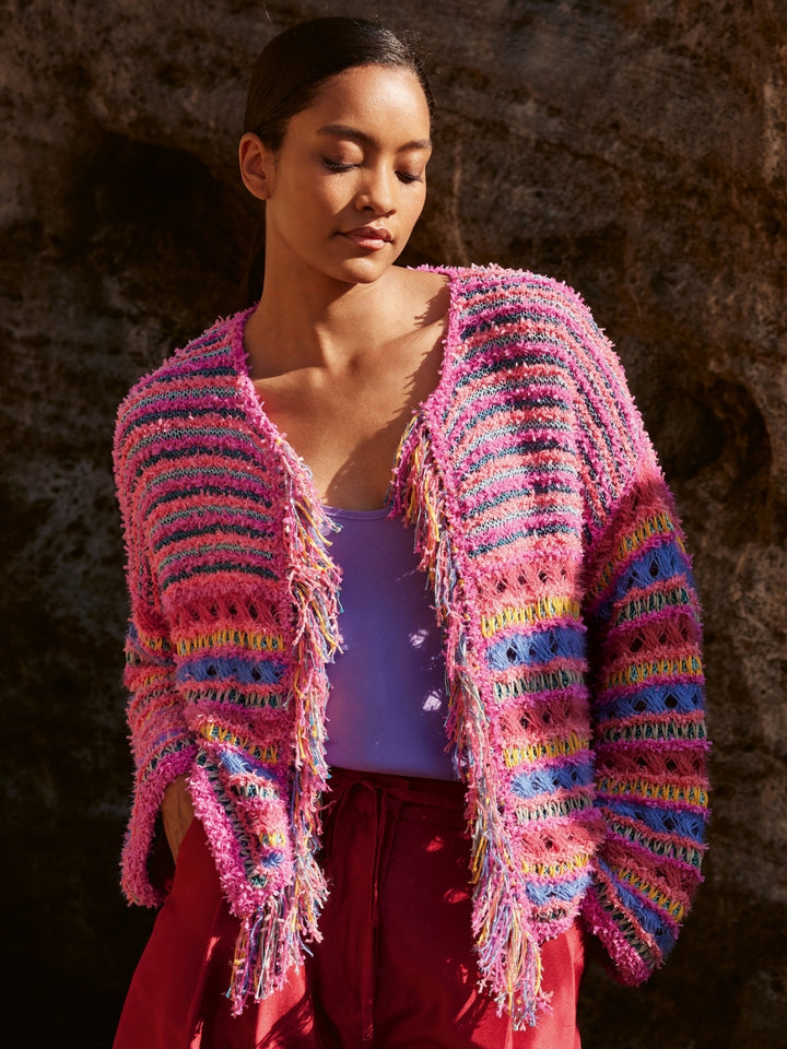 Breipakket Frizzante Filo Lurex Per Fortuna Tessera vest