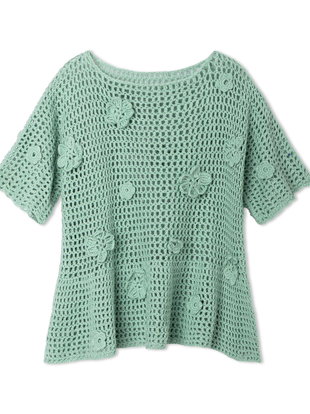 Haakpakket Cotonella shirt met bloemen