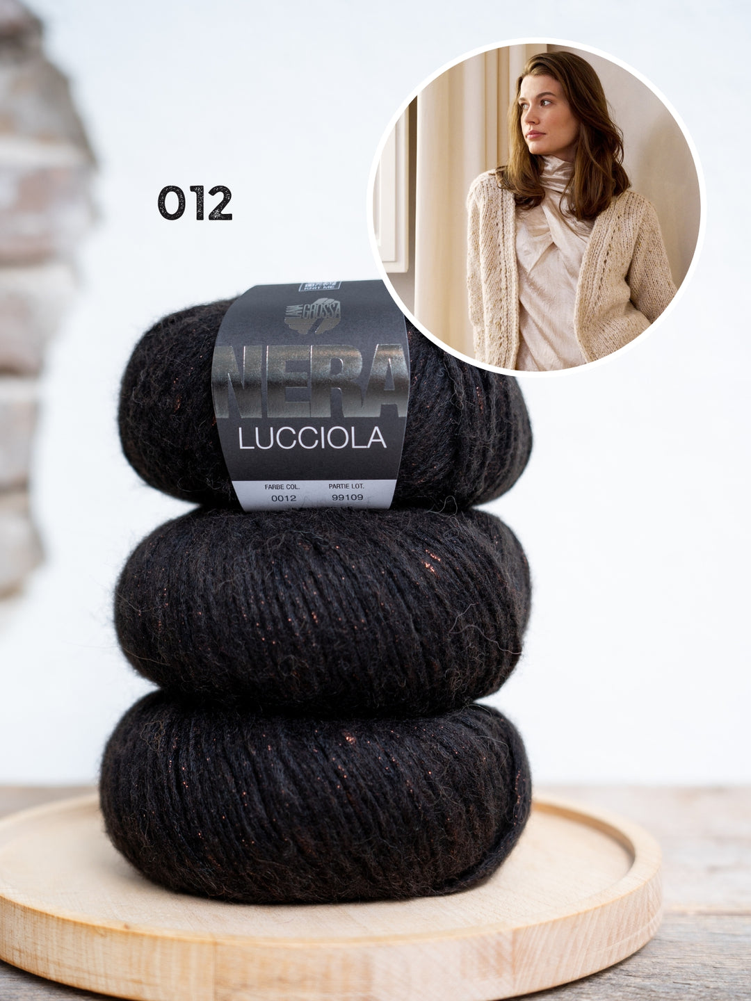 Breipakket Lucciola top-down v-hals vest