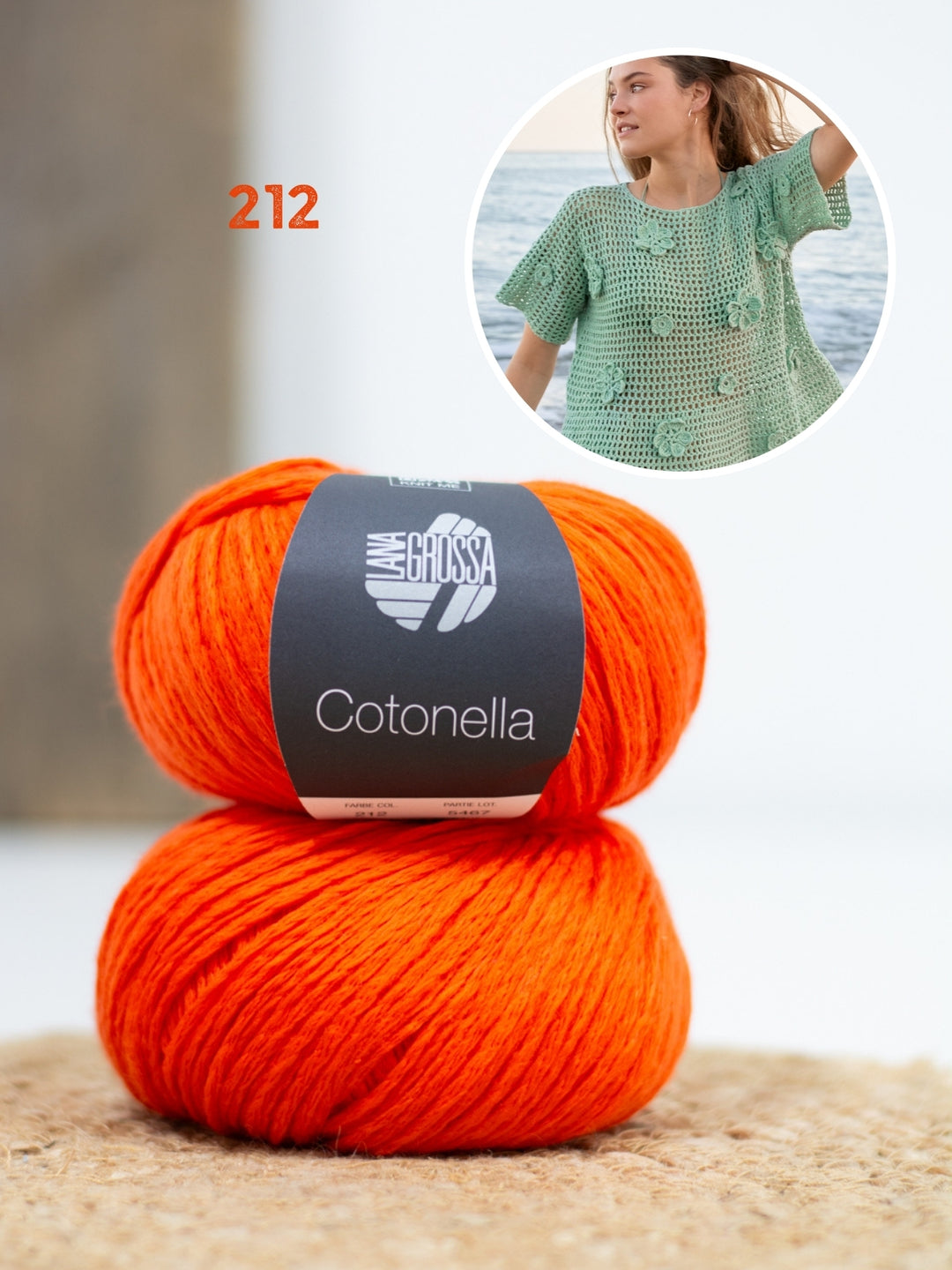 Haakpakket Cotonella shirt met bloemen
