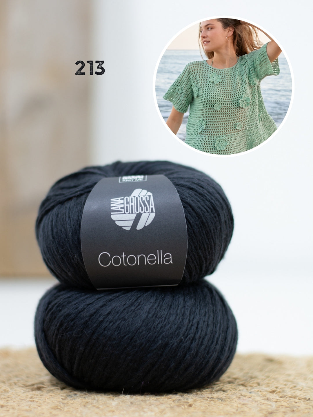 Haakpakket Cotonella shirt met bloemen