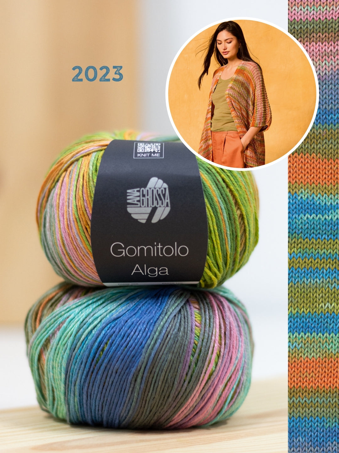 Breipakket Gomitolo Alga korte mouwen vest