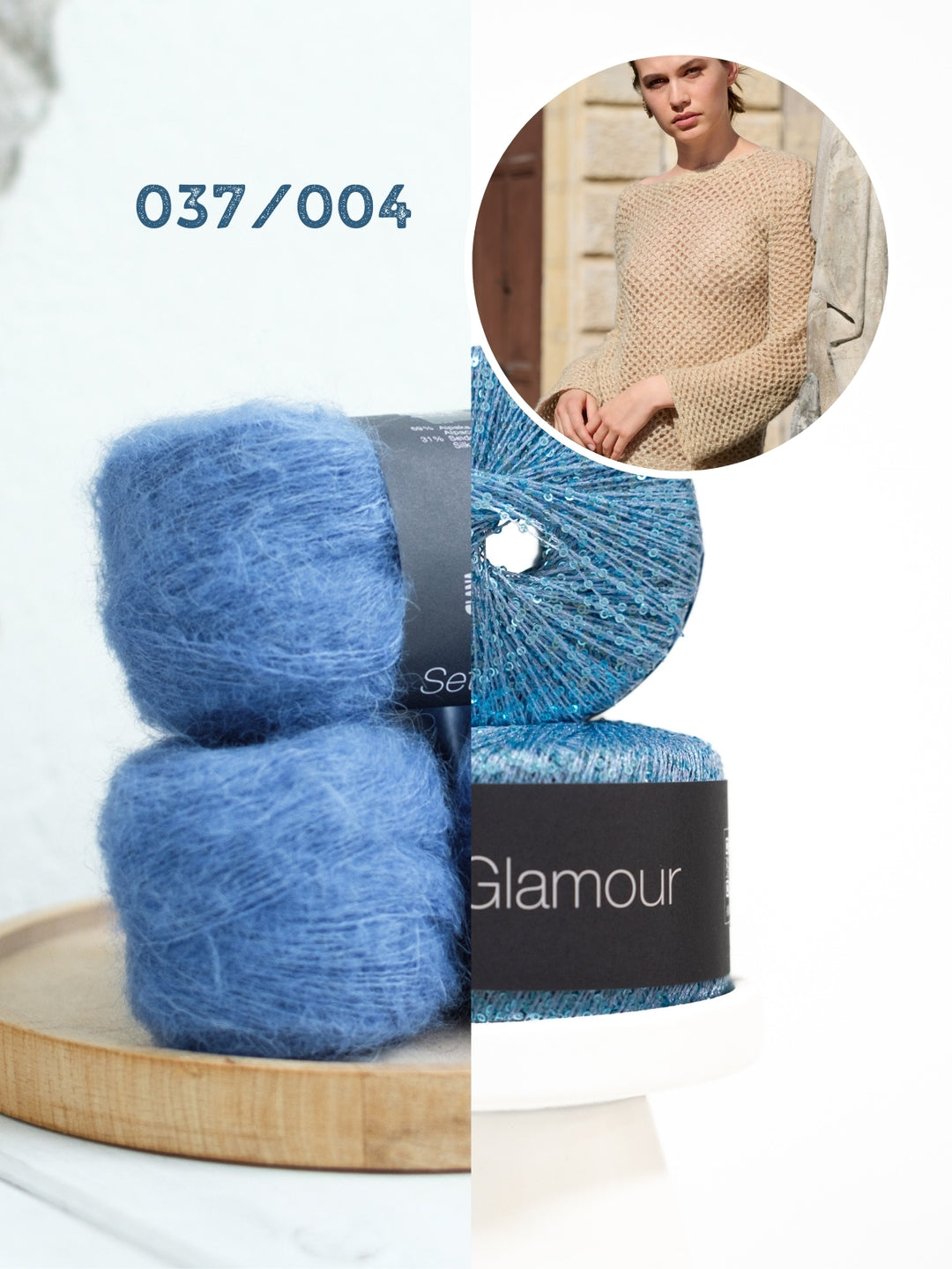 Haakpakket Setasuri Glamour trui