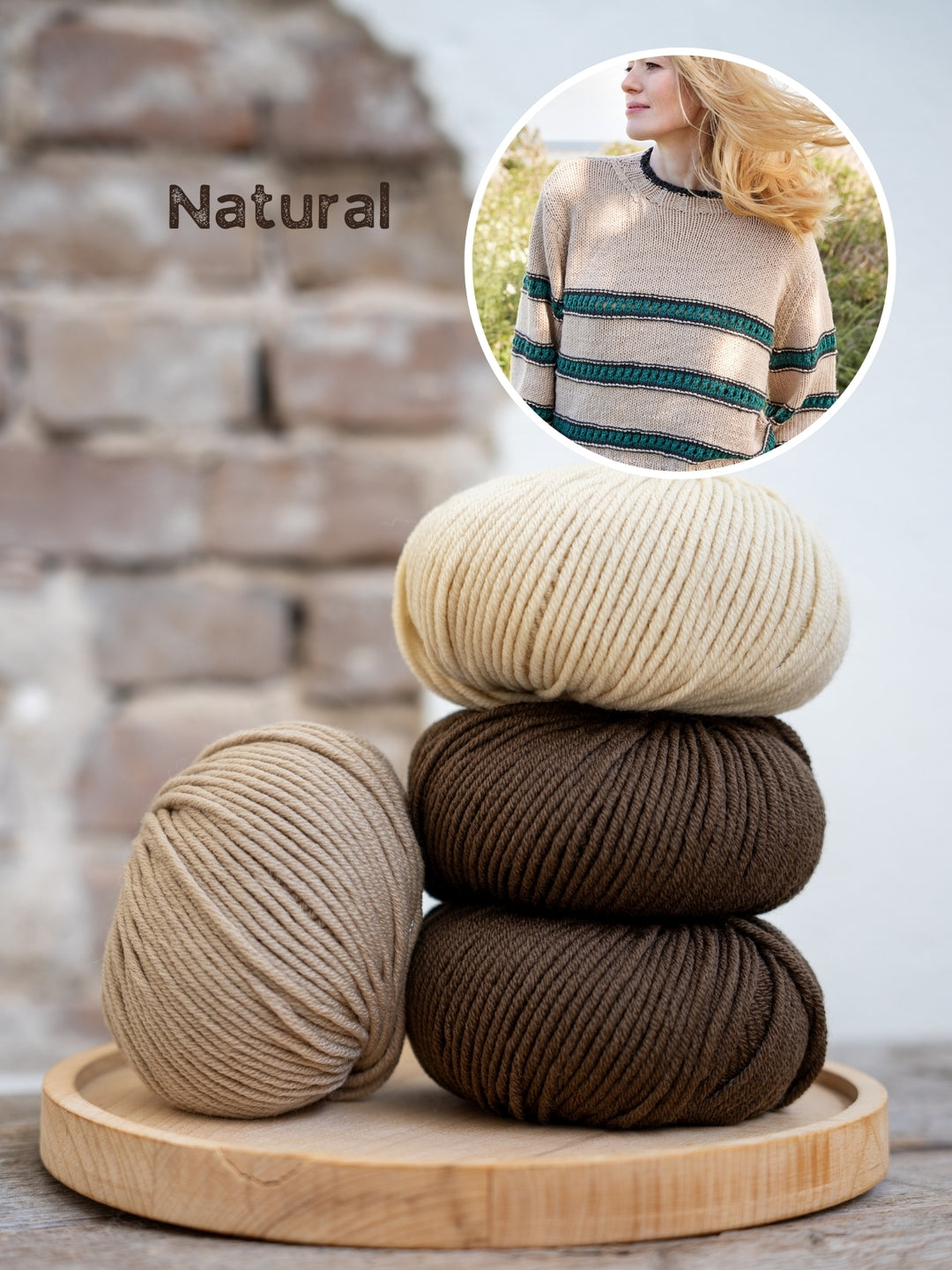 Breipakket Cool Wool Superbig Melange strepentrui
