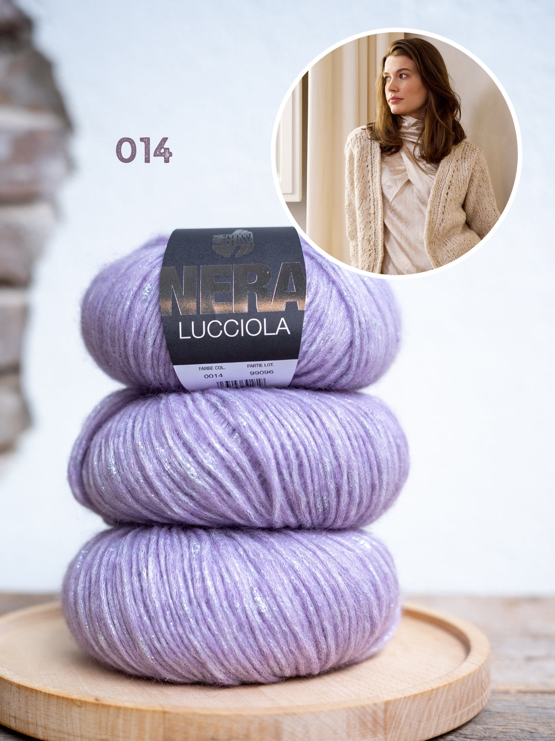 Breipakket Lucciola top-down v-hals vest