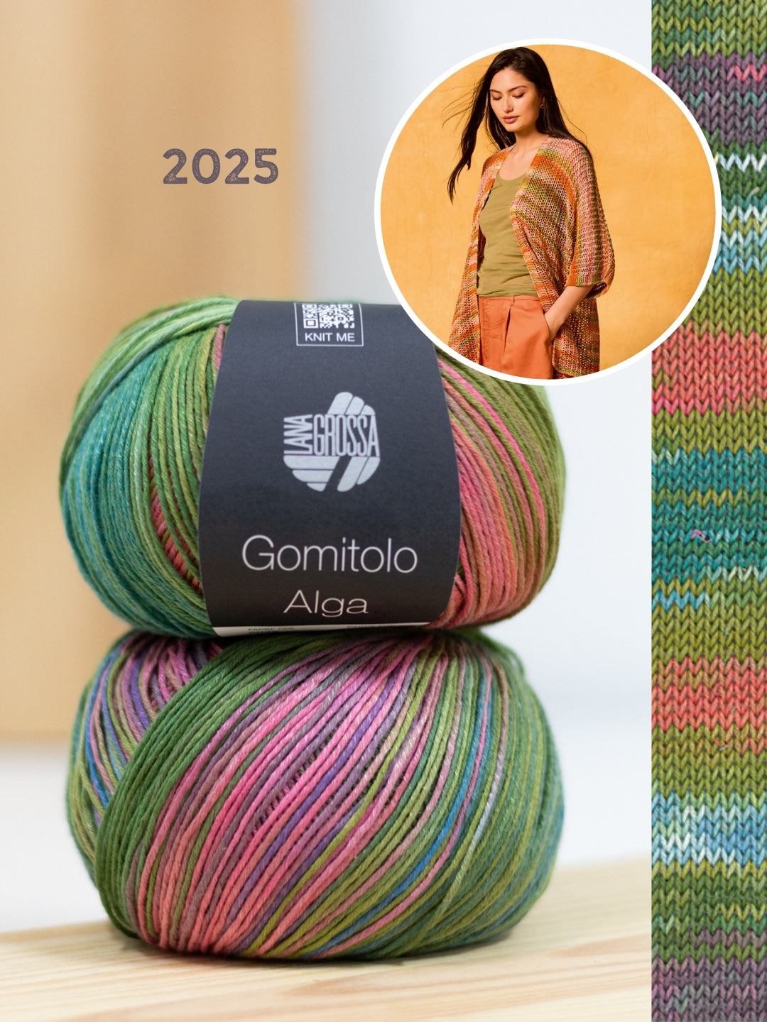 Breipakket Gomitolo Alga korte mouwen vest