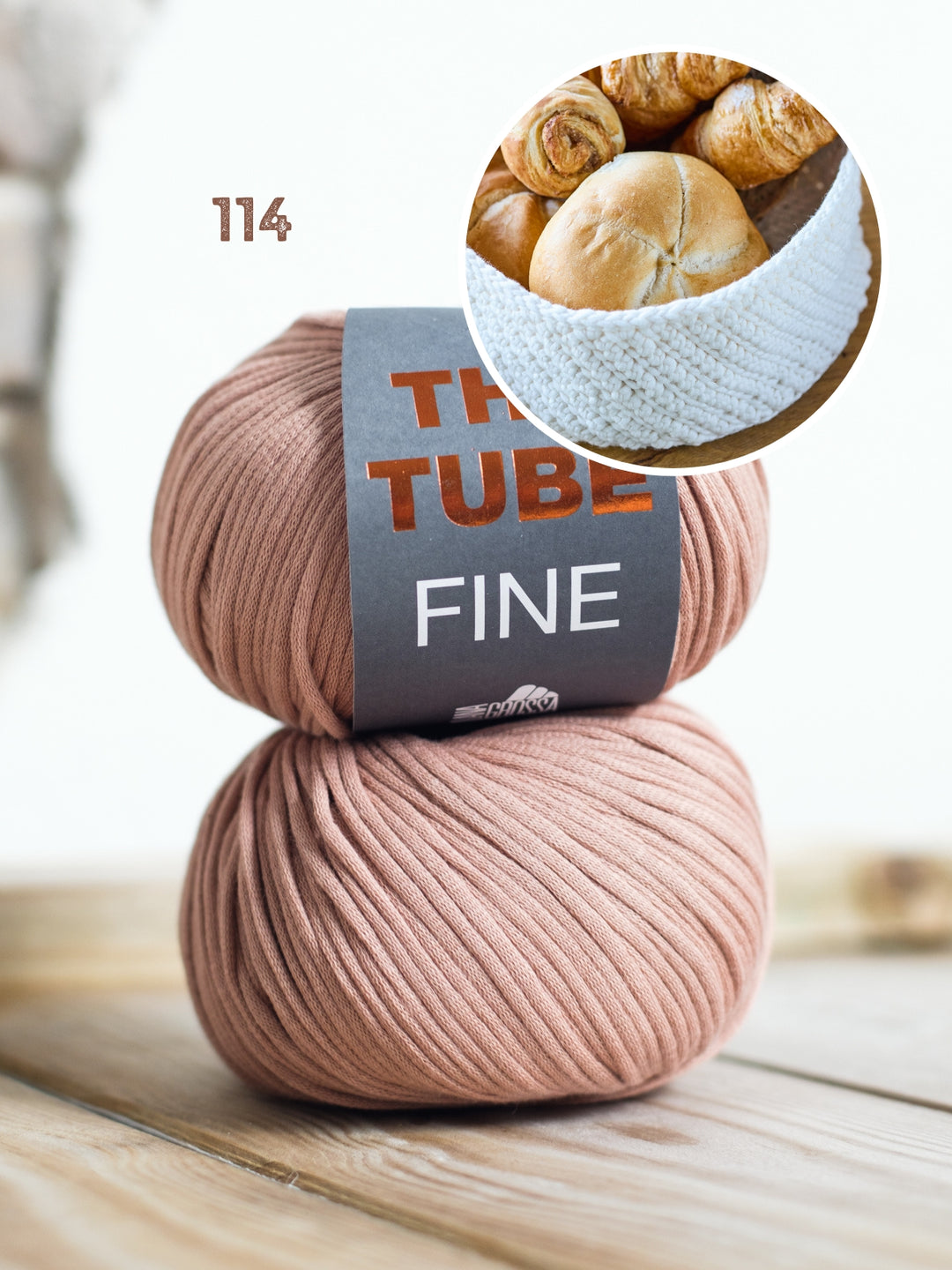 Haakpakket The Tube Fine broodmand