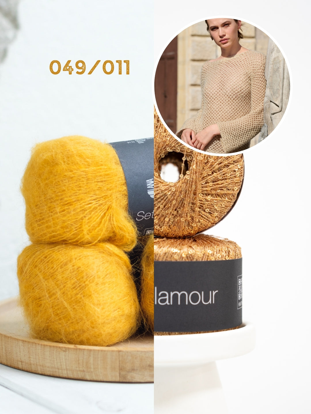 Haakpakket Setasuri Glamour trui