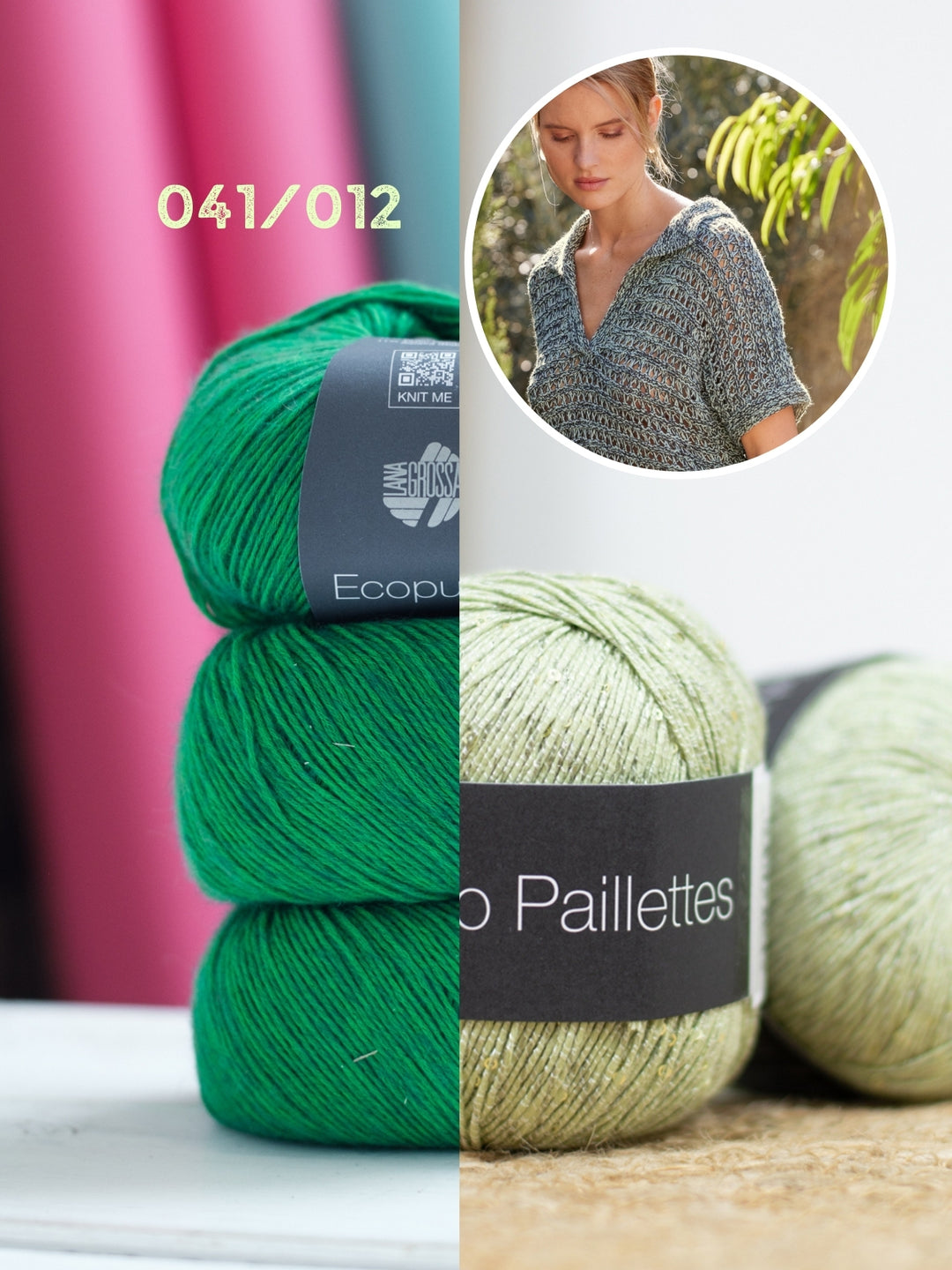 Breipakket Ecopuno Filo Paillettes shirt