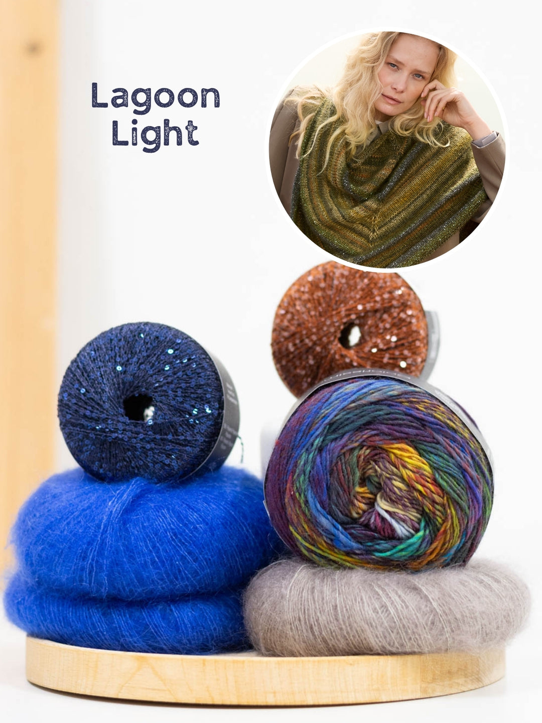 Breipakket Colorissimo Silkhair Glamour driehoekstola