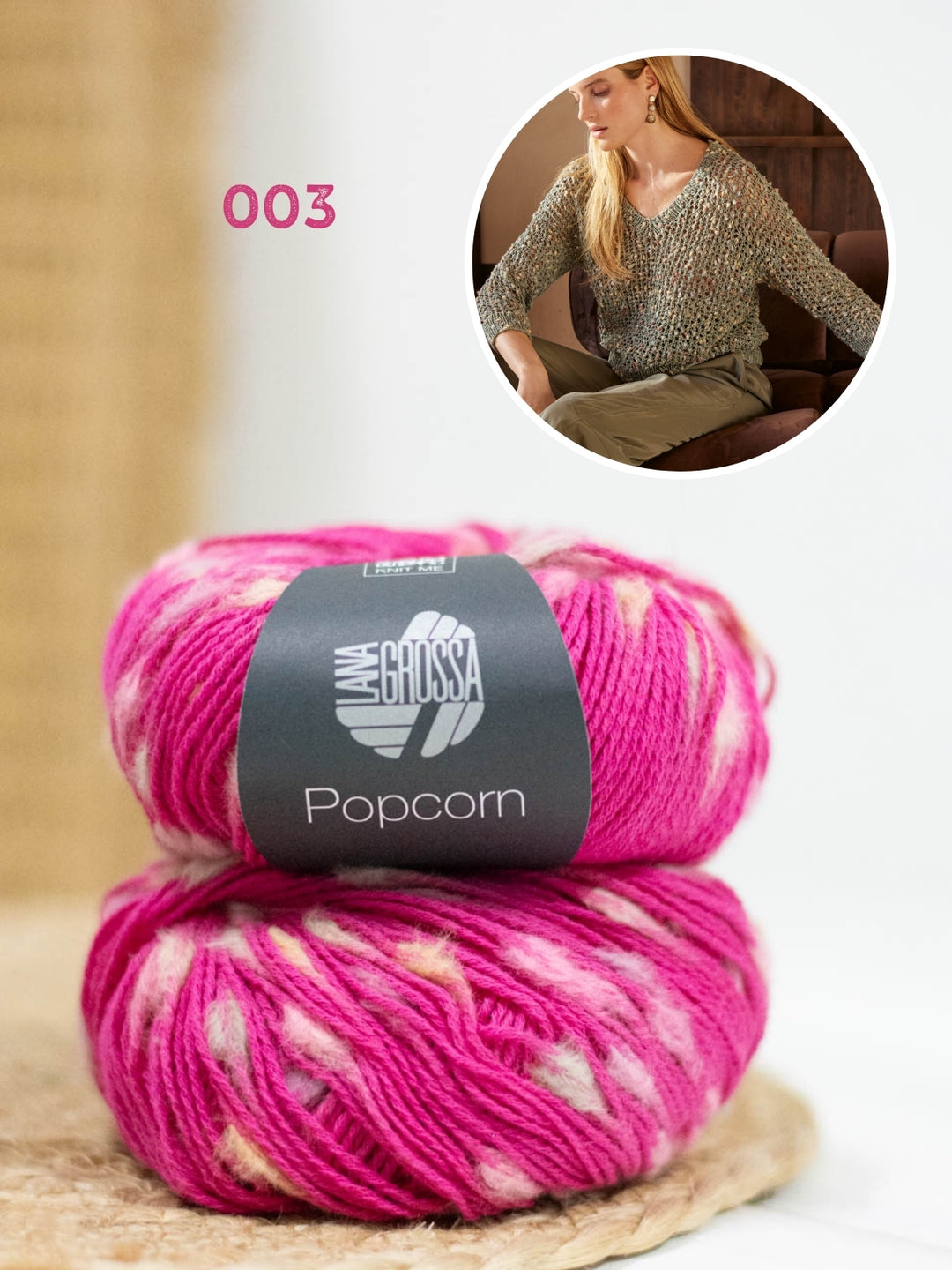 Breipakket Popcorn trui