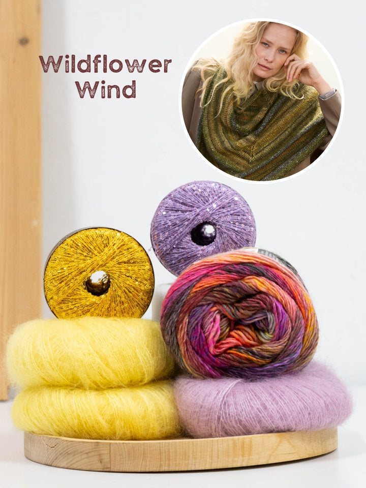 Breipakket Colorissimo Silkhair Glamour driehoekstola