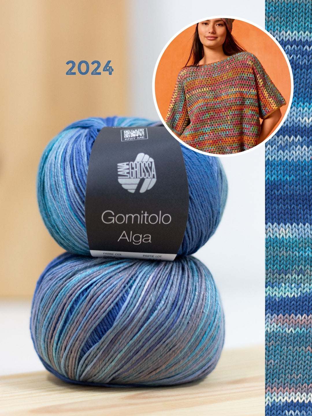 Haakpakket Gomitolo Alga shirt