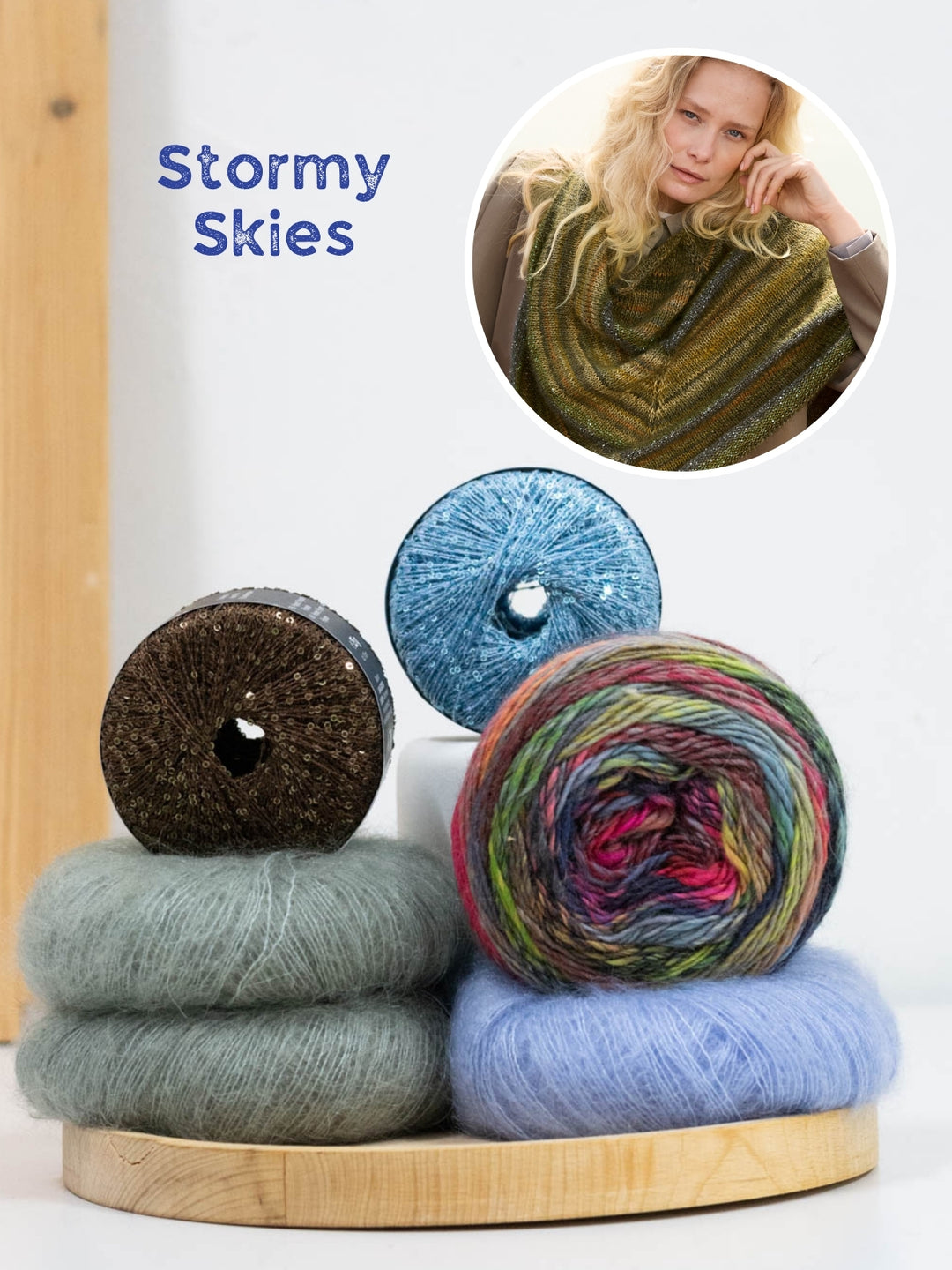 Breipakket Colorissimo Silkhair Glamour driehoekstola