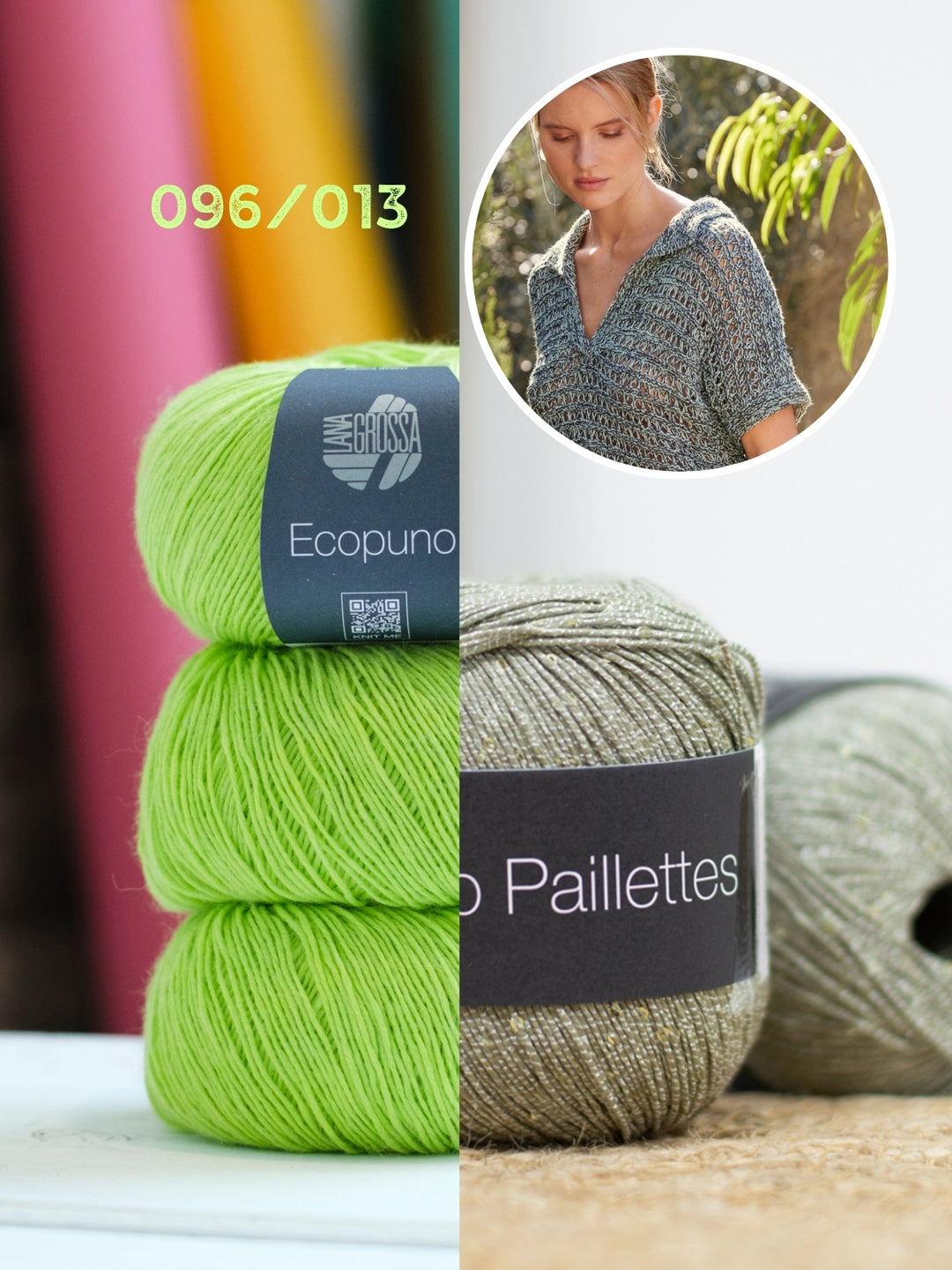 Breipakket Ecopuno Filo Paillettes shirt