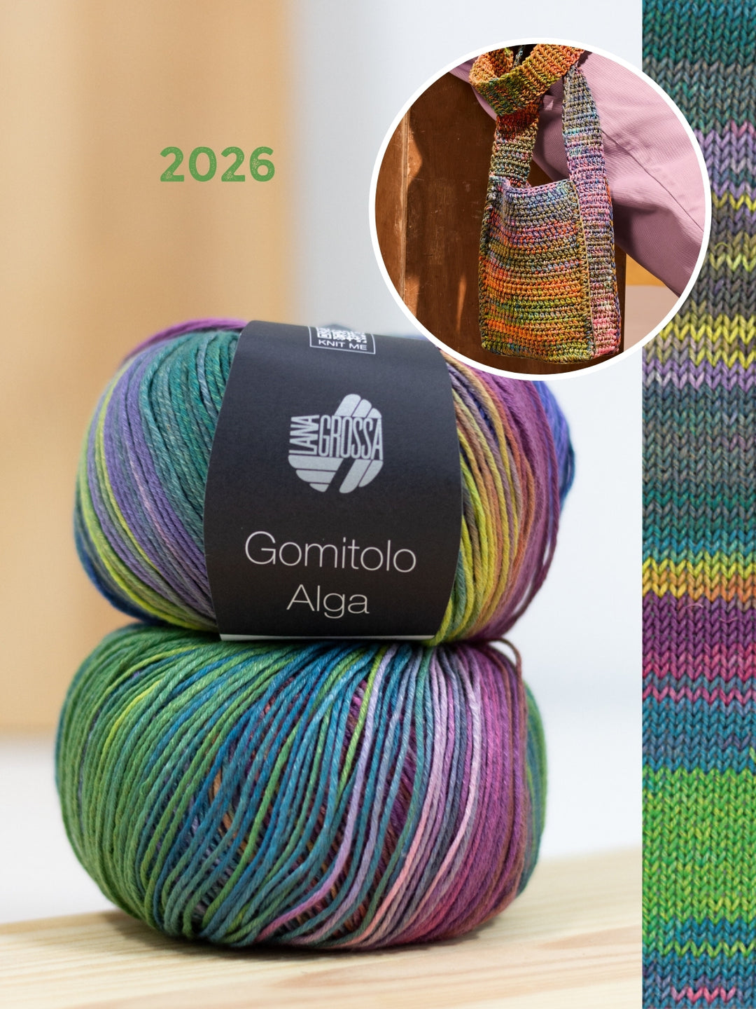 Haakpakket Gomitolo Alga tas