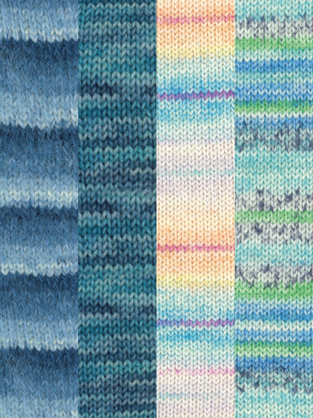 Sokkenwolproeverij strepensokken