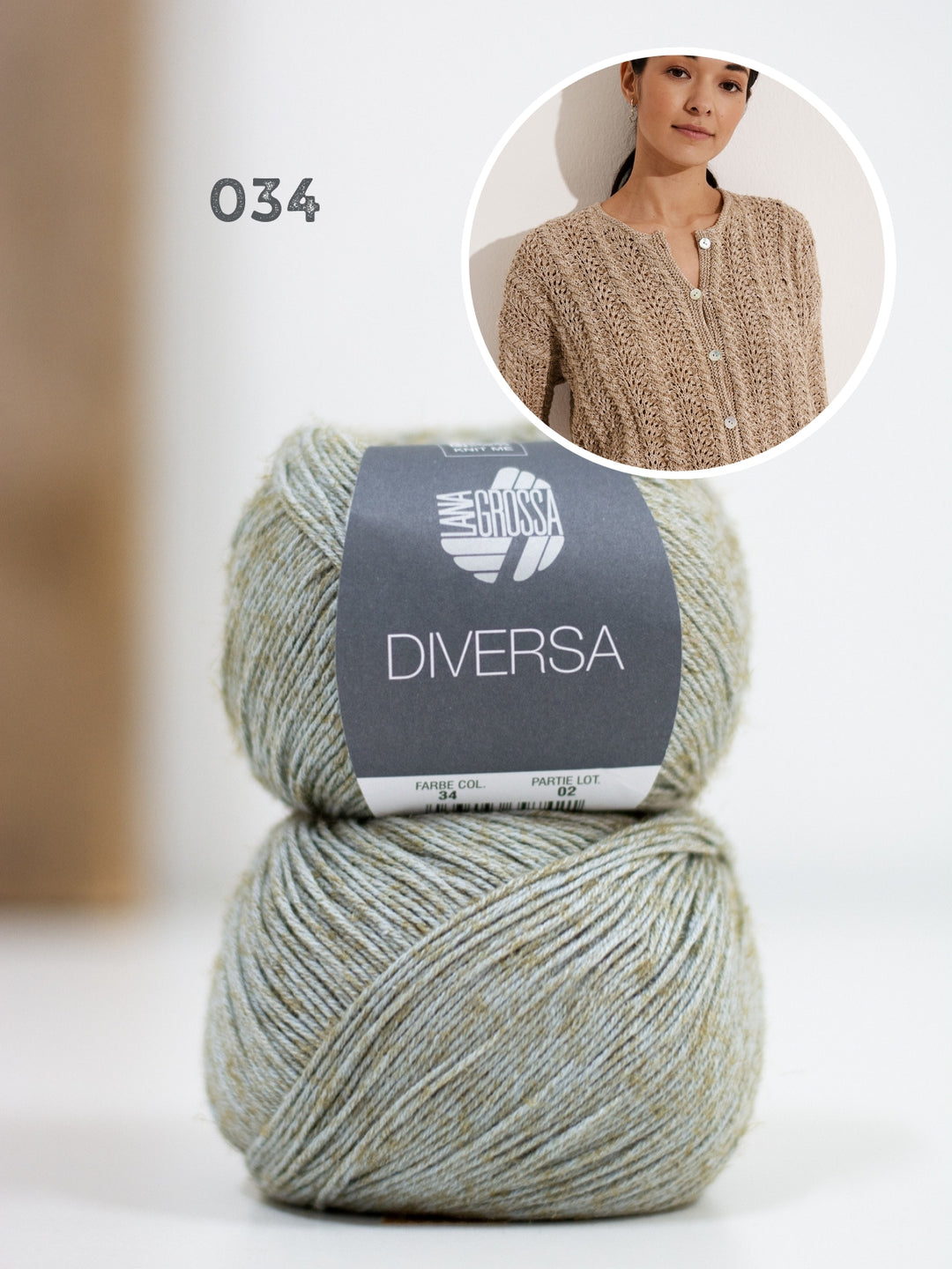 Breipakket Diversa vest in ajourpatroon