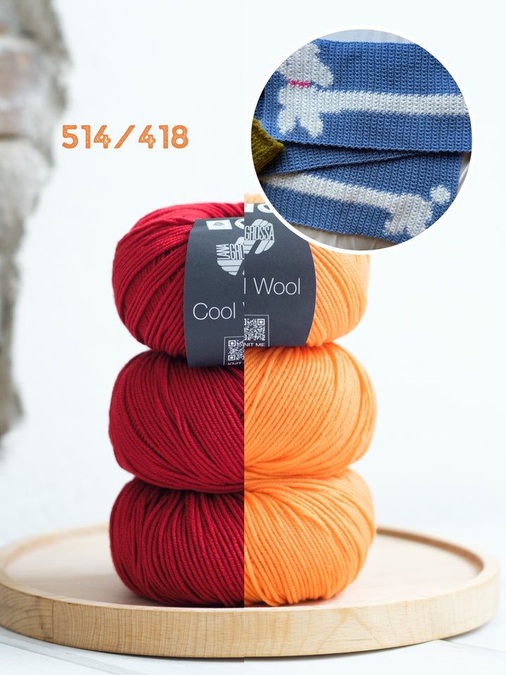 Haakpakket Poodle Scarf - Engelstalig - Devout Hand