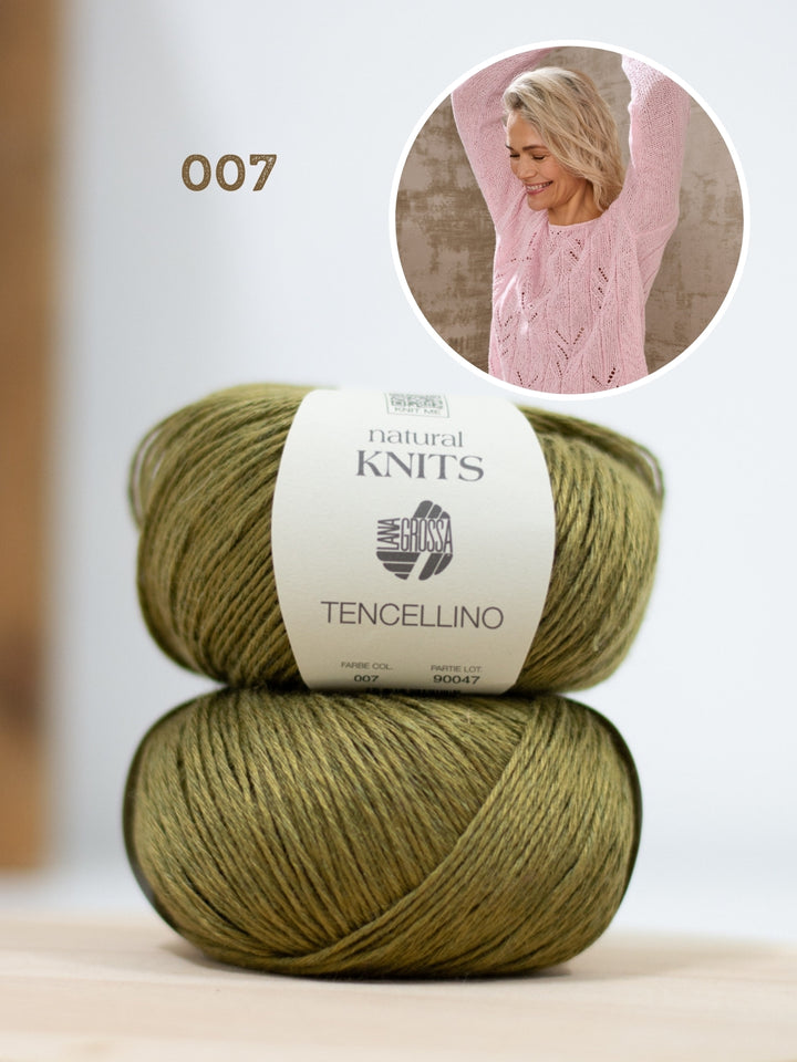 Breipakket Tencellino raglanshirt - top-down