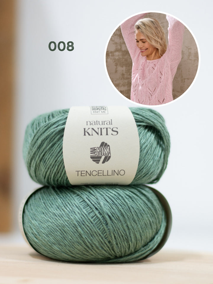 Breipakket Tencellino raglanshirt - top-down