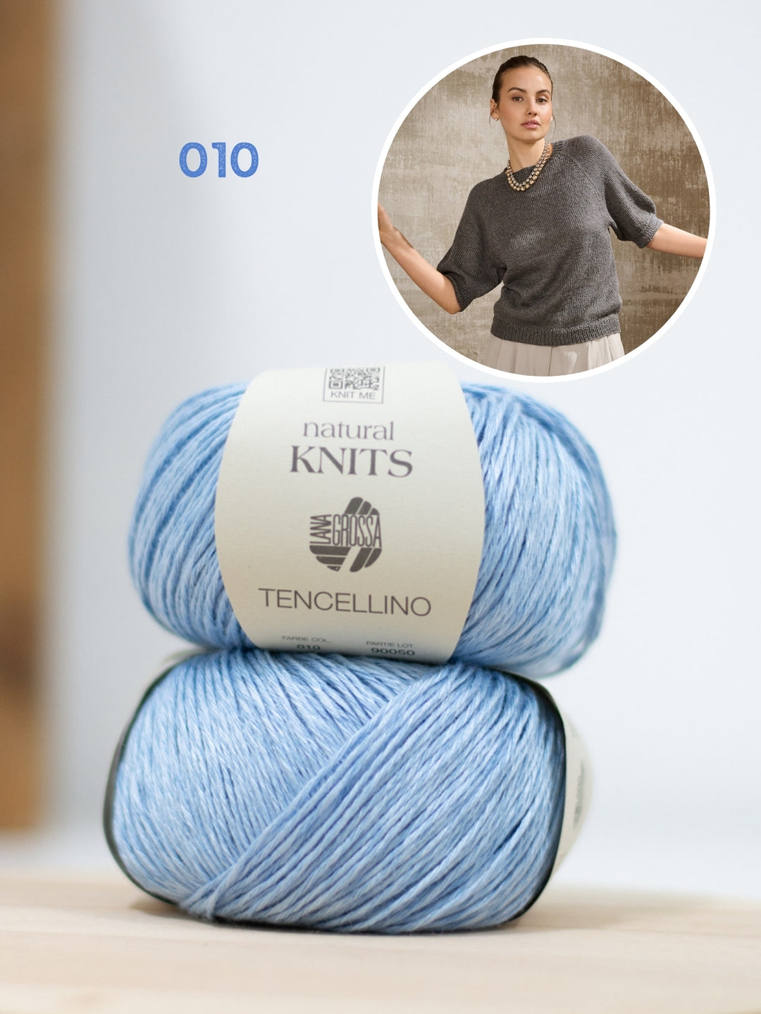 Breipakket Tencellino raglanshirt - top-down