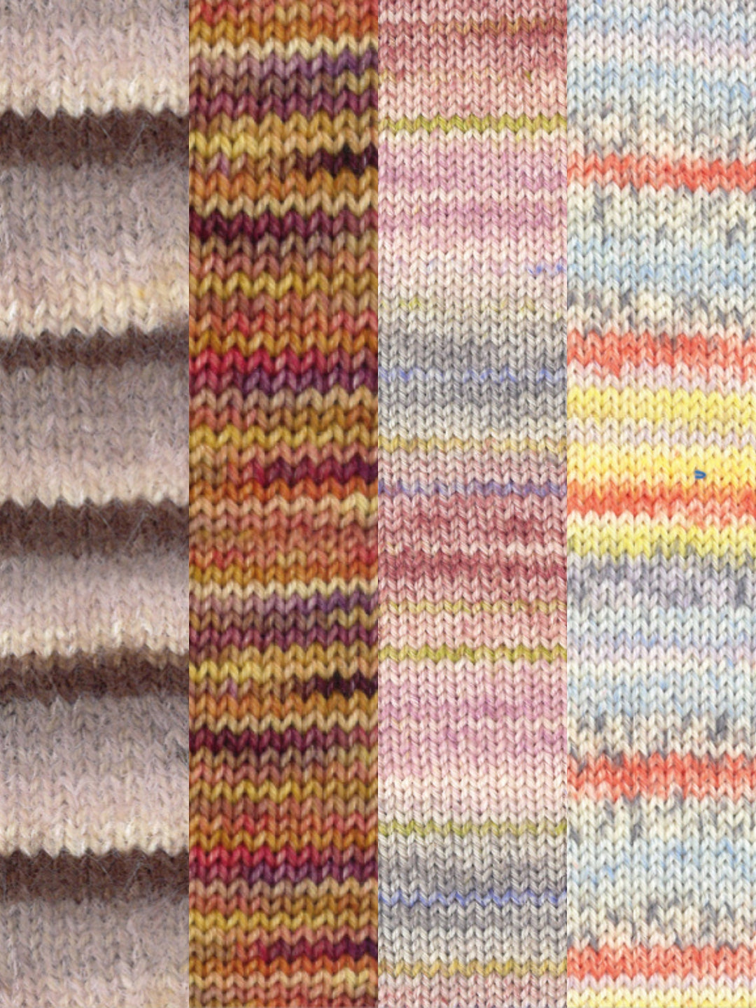 Sokkenwolproeverij strepensokken