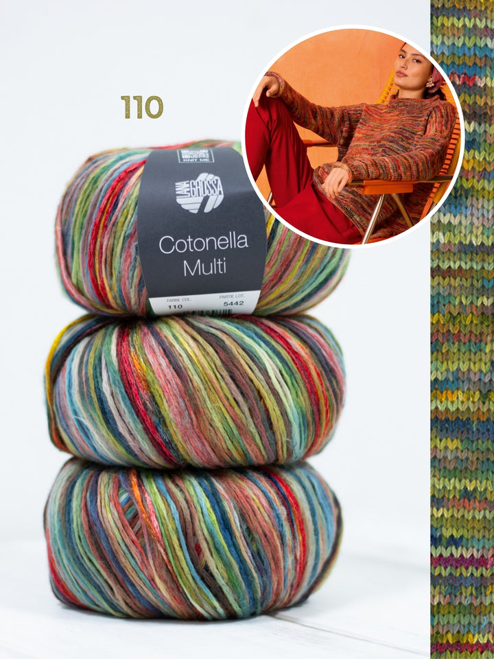 Breipakket Cotonella Multi trui