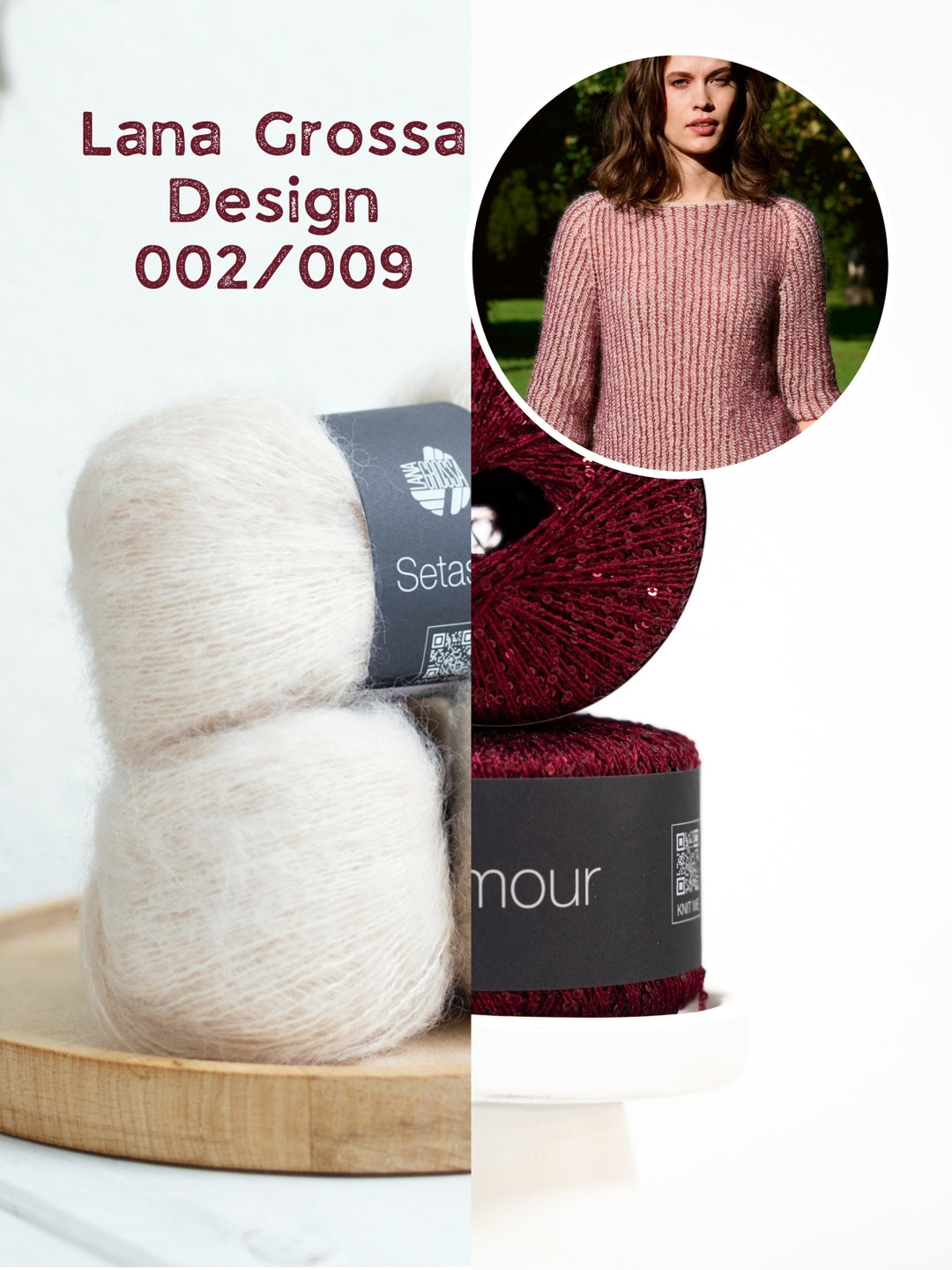 Breipakket Setasuri Glamour brioche trui