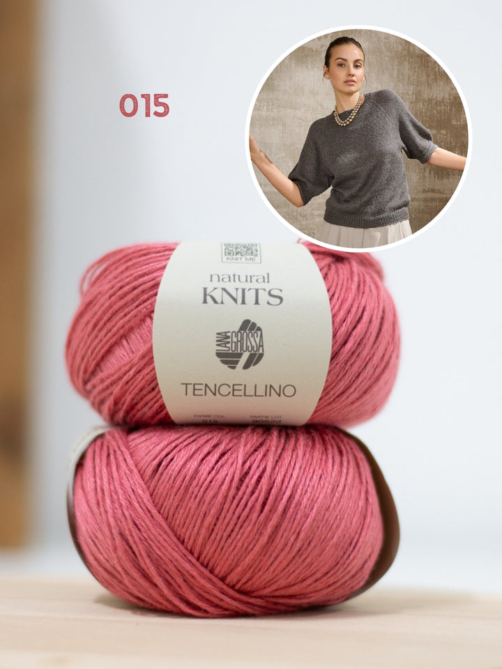 Breipakket Tencellino raglanshirt - top-down