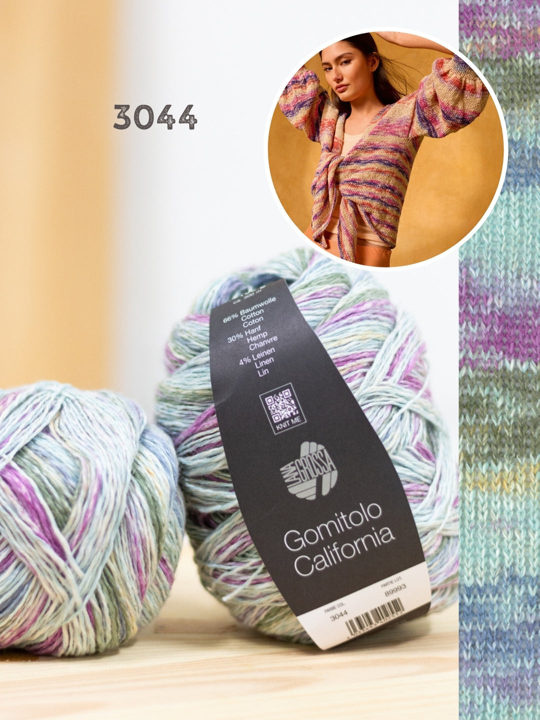 Breipakket Gomitolo California kort vest - top-down