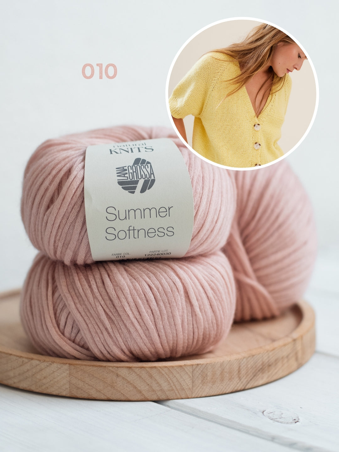 Breipakket Summer Softness raglanvest met korte mouwen