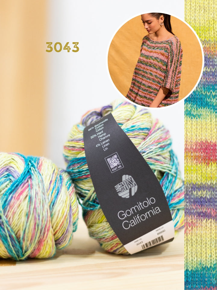 Breipakket Gomitolo California shirt in kantpatroon