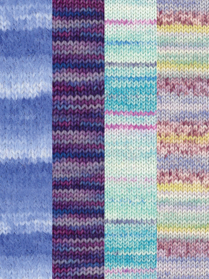 Sokkenwolproeverij strepensokken