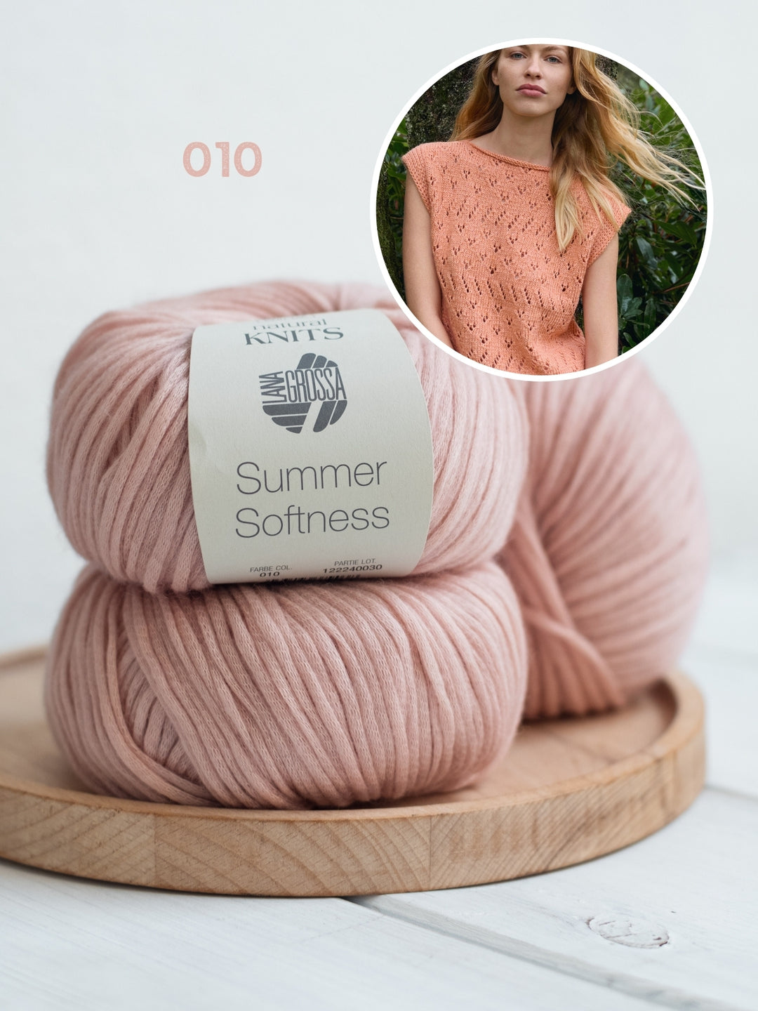 Breipakket Summer Softness top met ajourpatroon