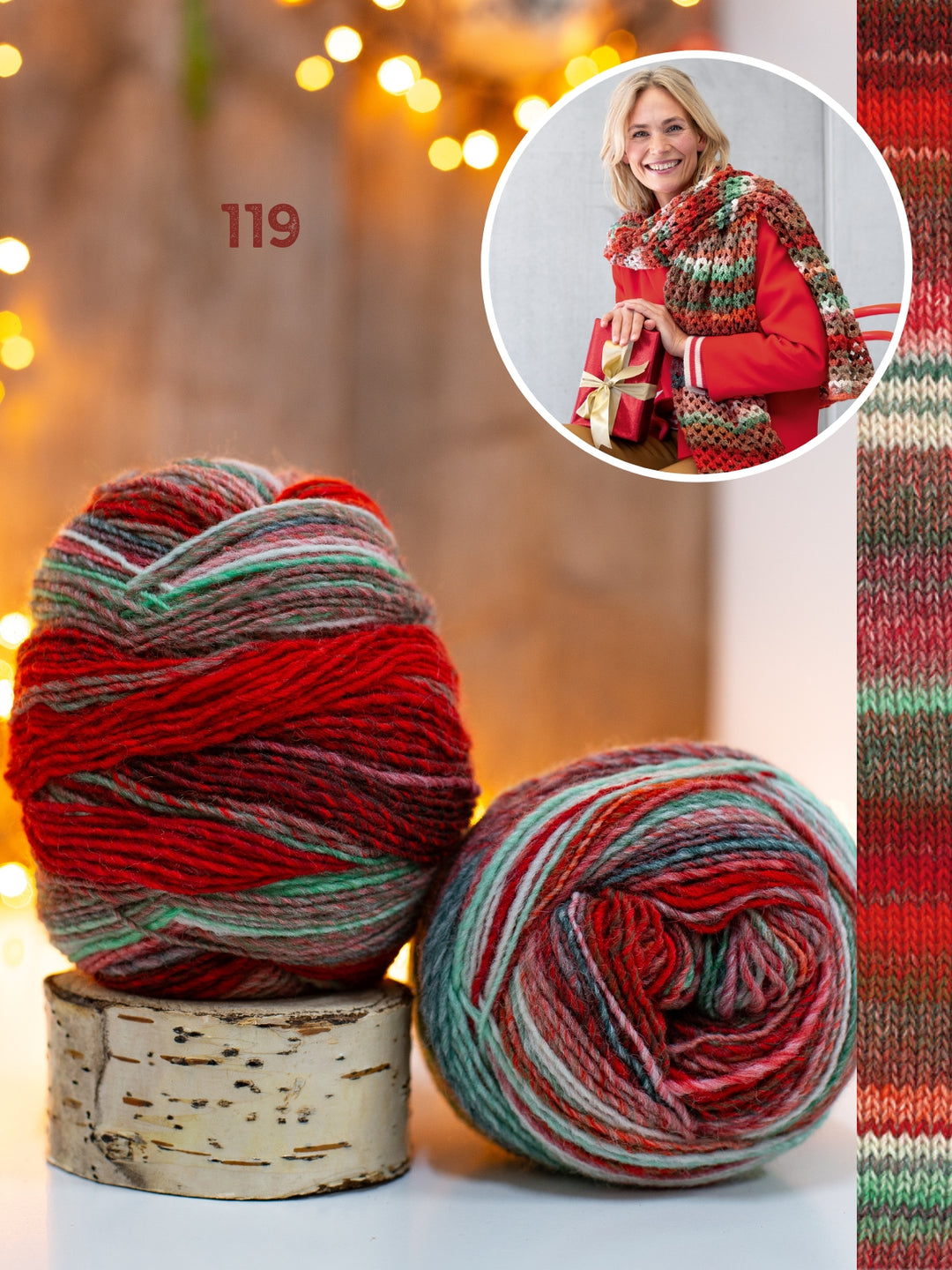 Haakpakket Christmas Edition sjaal