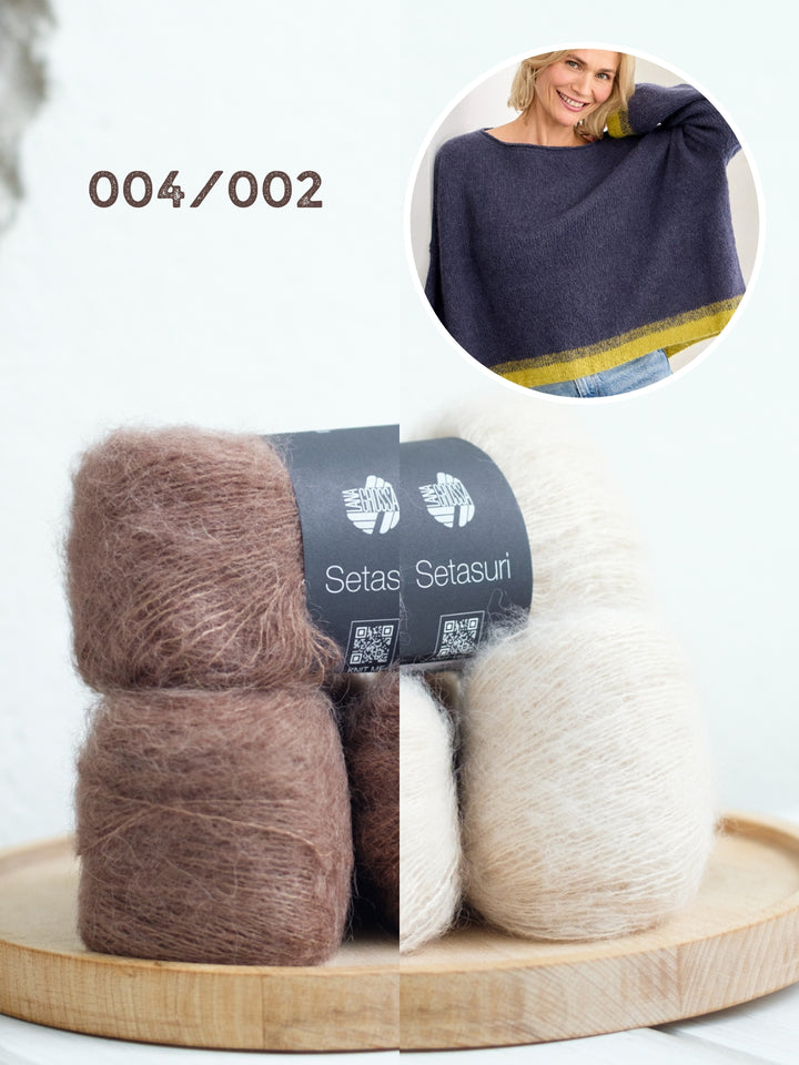 Breipakket Setasuri colorblock trui