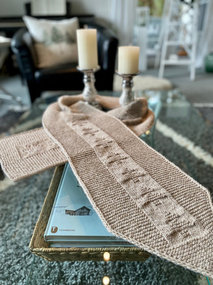 Breipakket Lizas Schal Tiny Trees