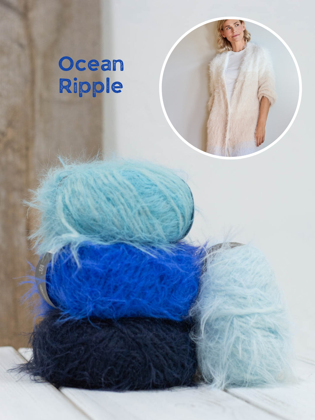 Breipakket Basta lang vest met strepen