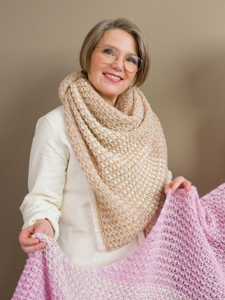 Breipakket Tulipan stola - Tanja Steinbach