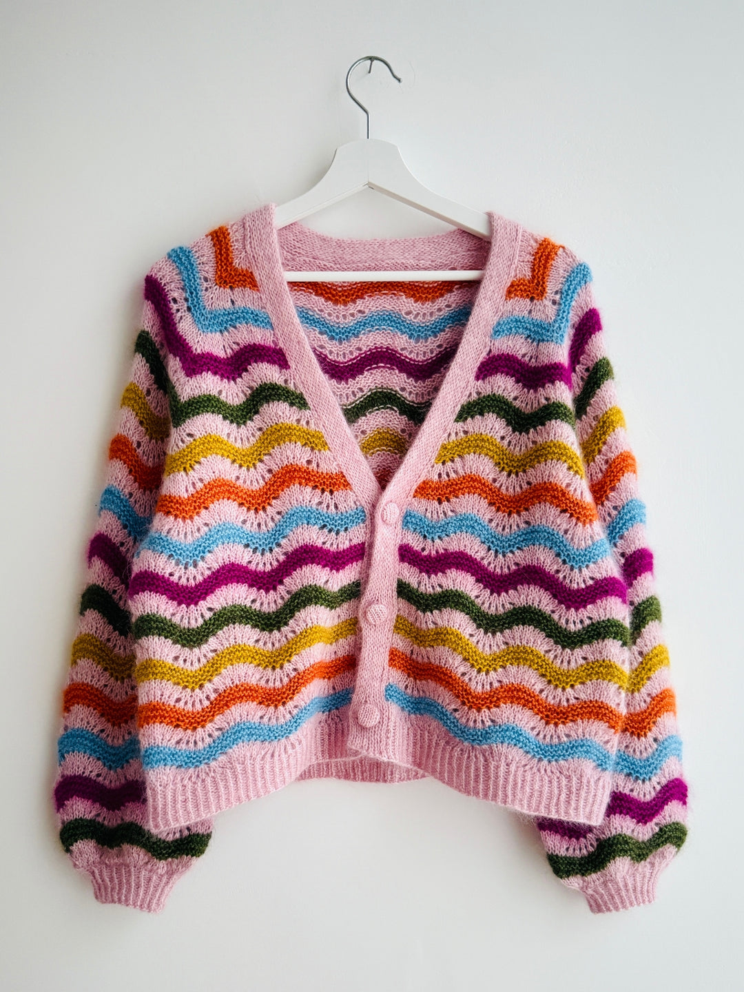 Breipakket Jean Cardigan - Engels- & Duitstalig - Kolibri by Johanna